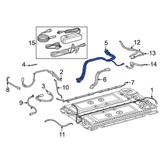 Mercedes-Benz OE - Drive Motor Battery Pack Control Module Wiring Harness