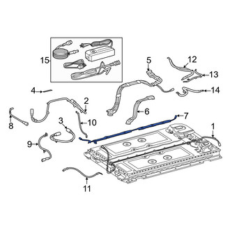 Mercedes-Benz OE - Drive Motor Battery Pack Control Module Wiring Harness