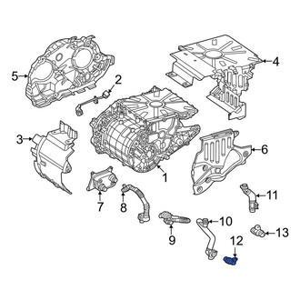 Mercedes-Benz OE - Engine Coolant Pipe Adapter