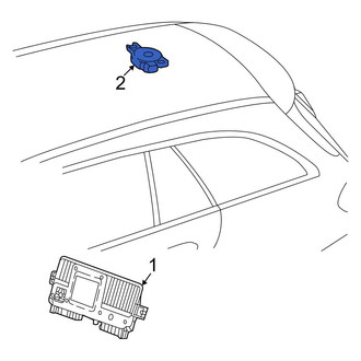 Mercedes-Benz OE - Parking Aid Control Module