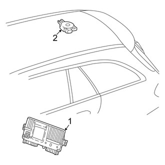 Mercedes-Benz OE - Electrical Components (Parktronic System)