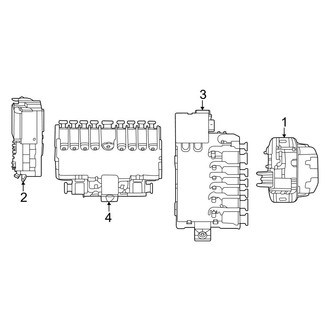 Mercedes-Benz OE - Electrical - Fuse & Relay (Instrument Panel)