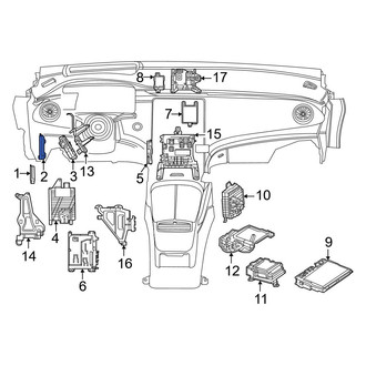 Mercedes-Benz OE - Mobile Phone Control Module