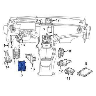Mercedes-Benz OE - GPS Navigation Control Module
