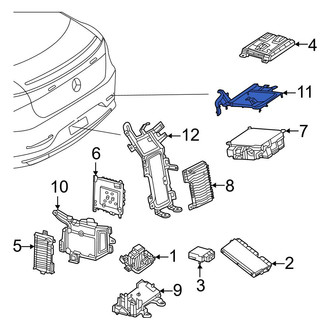 Mercedes-Benz OE - Drive Motor Battery Pack Charger Bracket
