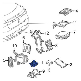 Mercedes-Benz OE - Rear Mobile Phone Control Module