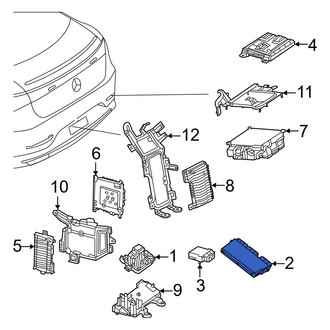 Mercedes-Benz OE - Rear Left Power Seat Control Module