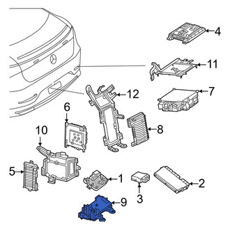 Mercedes-Benz OE - GPS Navigation Control Module Bracket