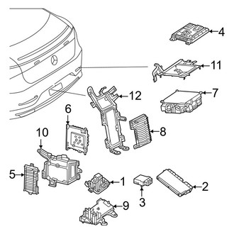 Mercedes-Benz OE - Electrical - Control Units (Trunk)