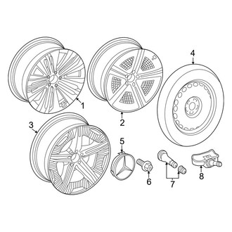 Mercedes-Benz OE - Wheels (20" Wheels)