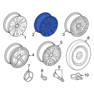 Mercedes-Benz OE - Wheel