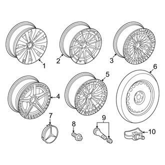 Mercedes-Benz OE - Wheels (21" Wheels)