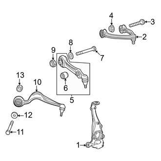 Mercedes-Benz OE - Front Suspension - Suspension Components