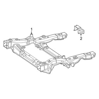Mercedes-Benz OE - Front Suspension - Suspension Mounting