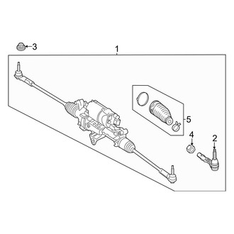 Mercedes-Benz OE - Steering Gear & Linkage (Rear)