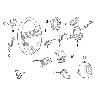 Mercedes-Benz OE - Steering Wheel & Trim (AMG Performance Wheel)