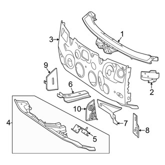 Mercedes-Benz OE - Cowl (Cowl, Dash & Components)