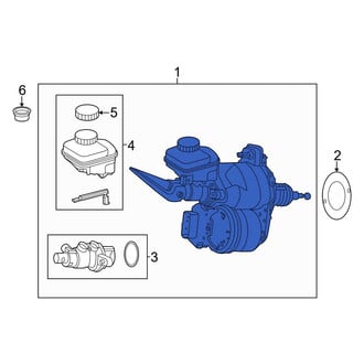 Mercedes-Benz OE - Power Brake Booster
