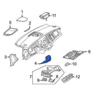 Mercedes-Benz OE - Steering Column Cover
