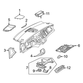 Mercedes-Benz OE - Instrument Panel Components (W/O Hyperscreen, Trim)