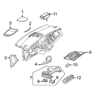 Mercedes-Benz OE - Instrument Panel Components (With Hyperscreen)