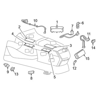 Mercedes-Benz OE - Console - Electrical Components