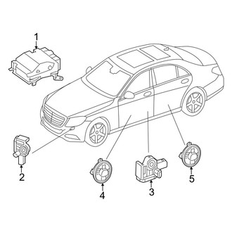 Mercedes-Benz OE - Restraint Systems - Air Bag Components (Modules & Sensors)