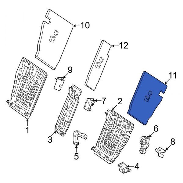 Seat Back Panel