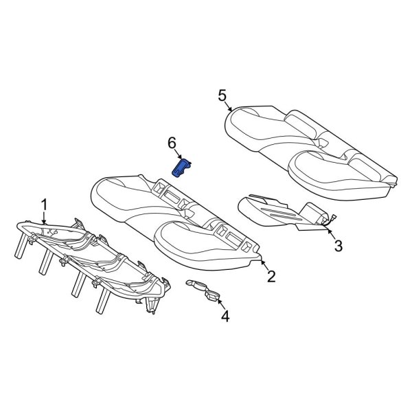 Child Restraint Anchor Plate