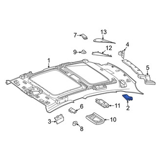 Mercedes-Benz OE - Left Headliner Bracket