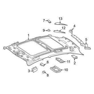 Mercedes-Benz OE - Roof - Interior Trim (Headliner & Components)