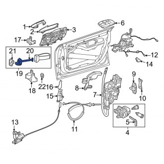 Mercedes Eqs Door Hinges Pin Bushing Kits Carid Com