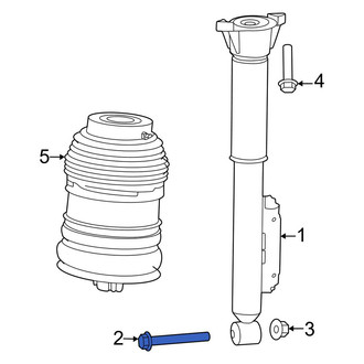 Mercedes-Benz OE - Upper Suspension Shock Absorber Bolt