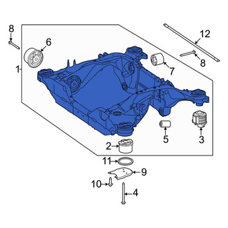Mercedes-Benz OE - Rear Suspension Subframe Crossmember
