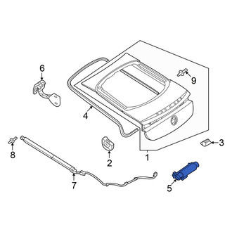 Mercedes-Benz OE - Liftgate Insulator