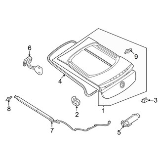 Mercedes-Benz OE - Lift Gate - Lid & Components