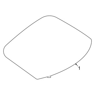 Mercedes-Benz OE - Lift Gate - Glass