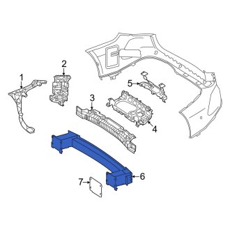 Mercedes EQS Bumper Reinforcements & Energy Absorbers – CARiD.com