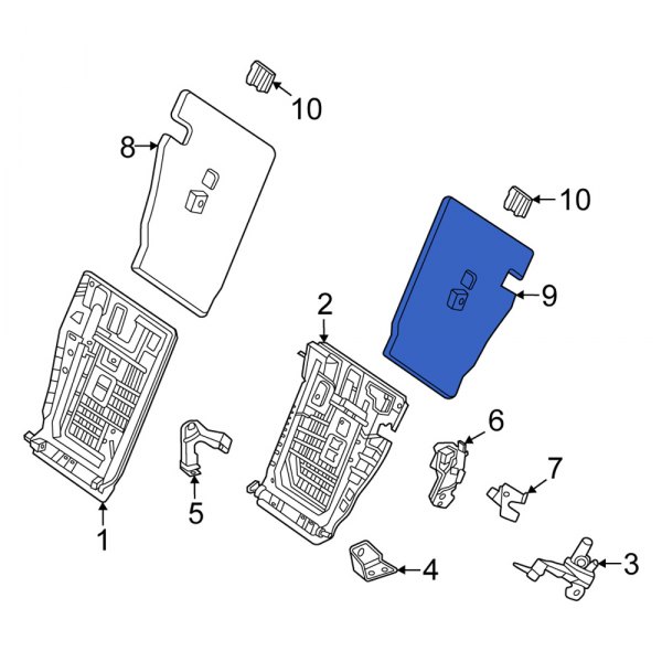 Seat Back Panel