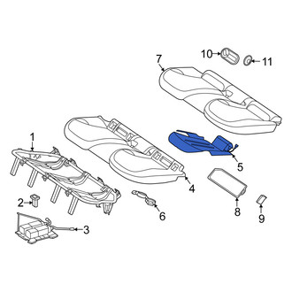 Mercedes-Benz OE - Rear Left Lower Seat Heater Pad