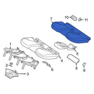 Mercedes-Benz OE - Rear Seat Cover
