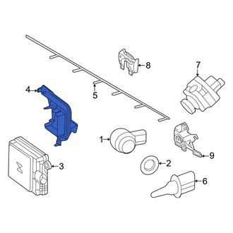 Mercedes-Benz OE - Cruise Control Distance Sensor Bracket