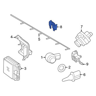 Mercedes-Benz OE - Front Park Assist Camera Bracket