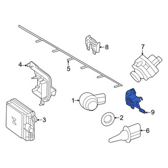 Mercedes-Benz OE - Front Park Assist Camera Bracket