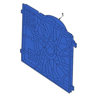 Mercedes-Benz OE - Engine Cooling Fan Assembly