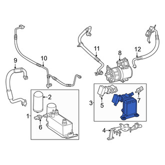Mercedes-Benz OE - A/C Evaporator Core