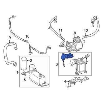 Mercedes-Benz OE - A/C Expansion Valve