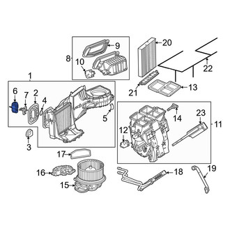 Mercedes-Benz OE - A/C Expansion Valve