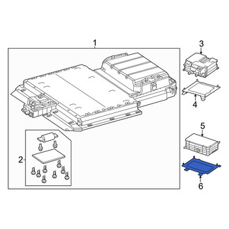 Mercedes-Benz OE - Drive Motor Inverter Bracket