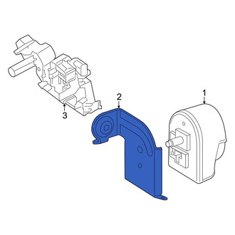 Mercedes-Benz OE - Anti-Theft Alarm Siren Bracket